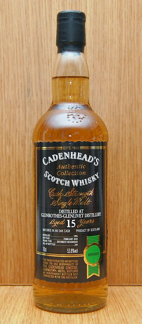 Glenrothes (Cad) 53.8%-1994 15