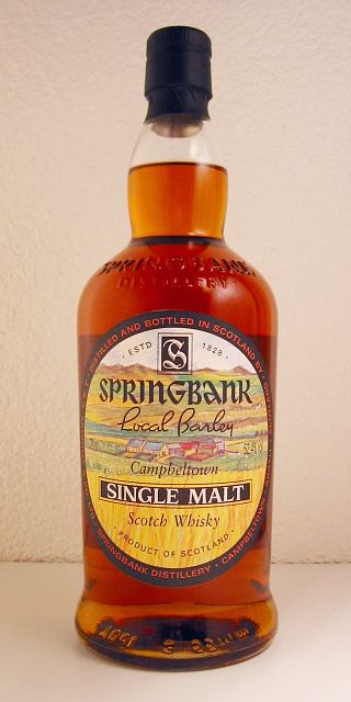 Springbank (local barley) 52.4%